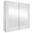 SCHWEBETÜRENSCHRANK in Weiß - Alufarben/Weiß, KONVENTIONELL, Glas/Holzwerkstoff (226/210/62cm) - Xora SCHWEBETÜRENSCHRANK in Weiß - Alufarben/Weiß, KONVENTIONELL, Glas/Holzwerkstoff (226/210/62cm) - Xora