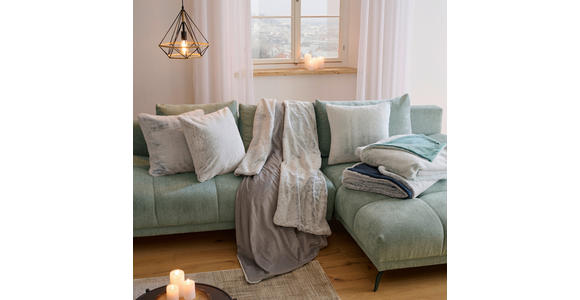FELLDECKE RACOON 150/200 cm - Orange, KONVENTIONELL, Textil (150/200cm) - Novel