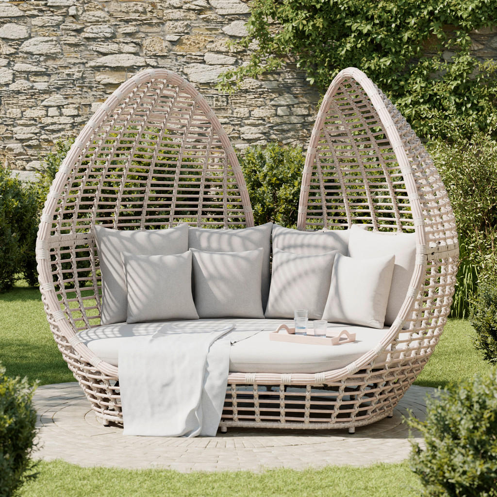 Ambia Garden ZÁHRADNÁ POSTEĽ kov, plast, textil