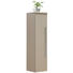 MIDISCHRANK 30/130,8/30 cm - Chromfarben/Grau, Design, Glas/Holzwerkstoff (30/130,8/30cm) - Novel MIDISCHRANK 30/130,8/30 cm - Chromfarben/Grau, Design, Glas/Holzwerkstoff (30/130,8/30cm) - Novel