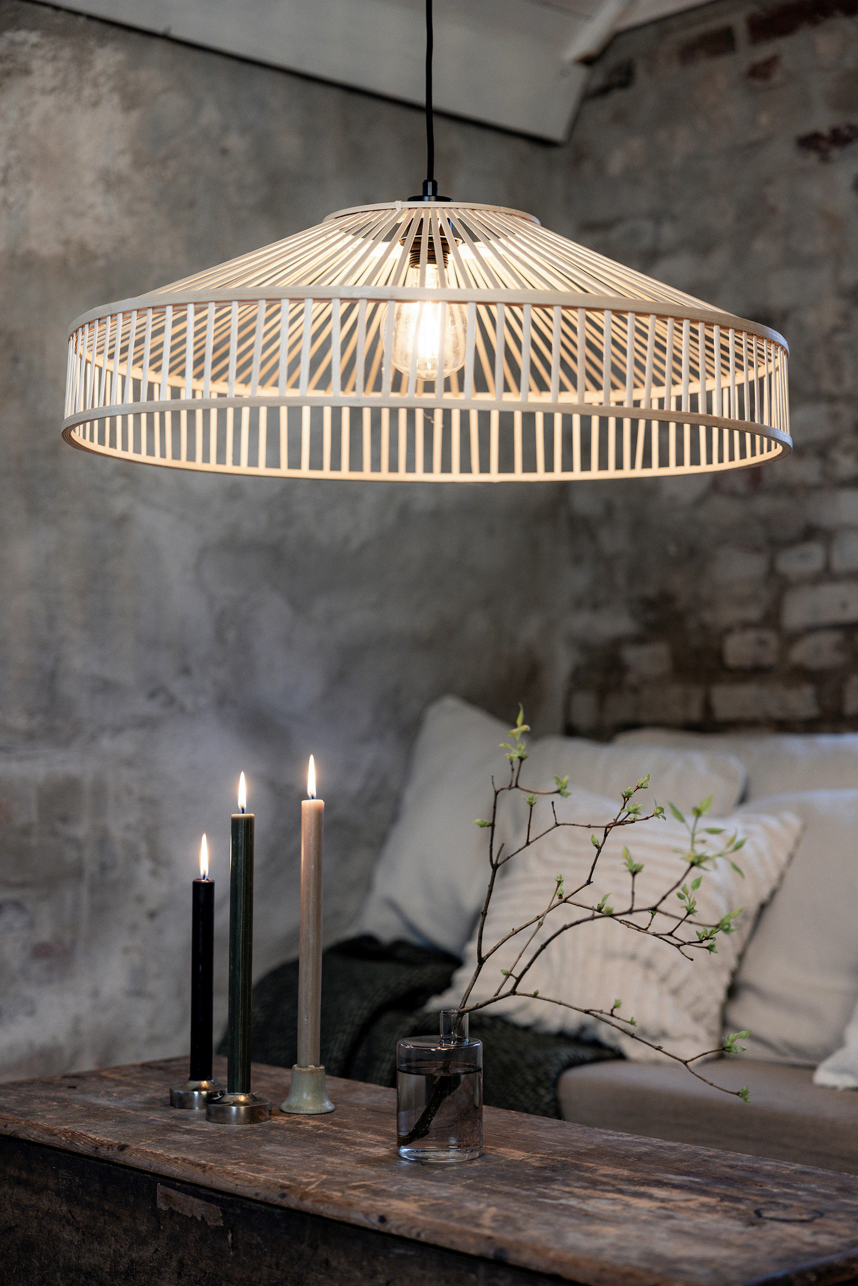 PENDELLEUCHTE 70/23/70 cm  - Naturfarben, Basics (70/23/70cm) - Markslöjd