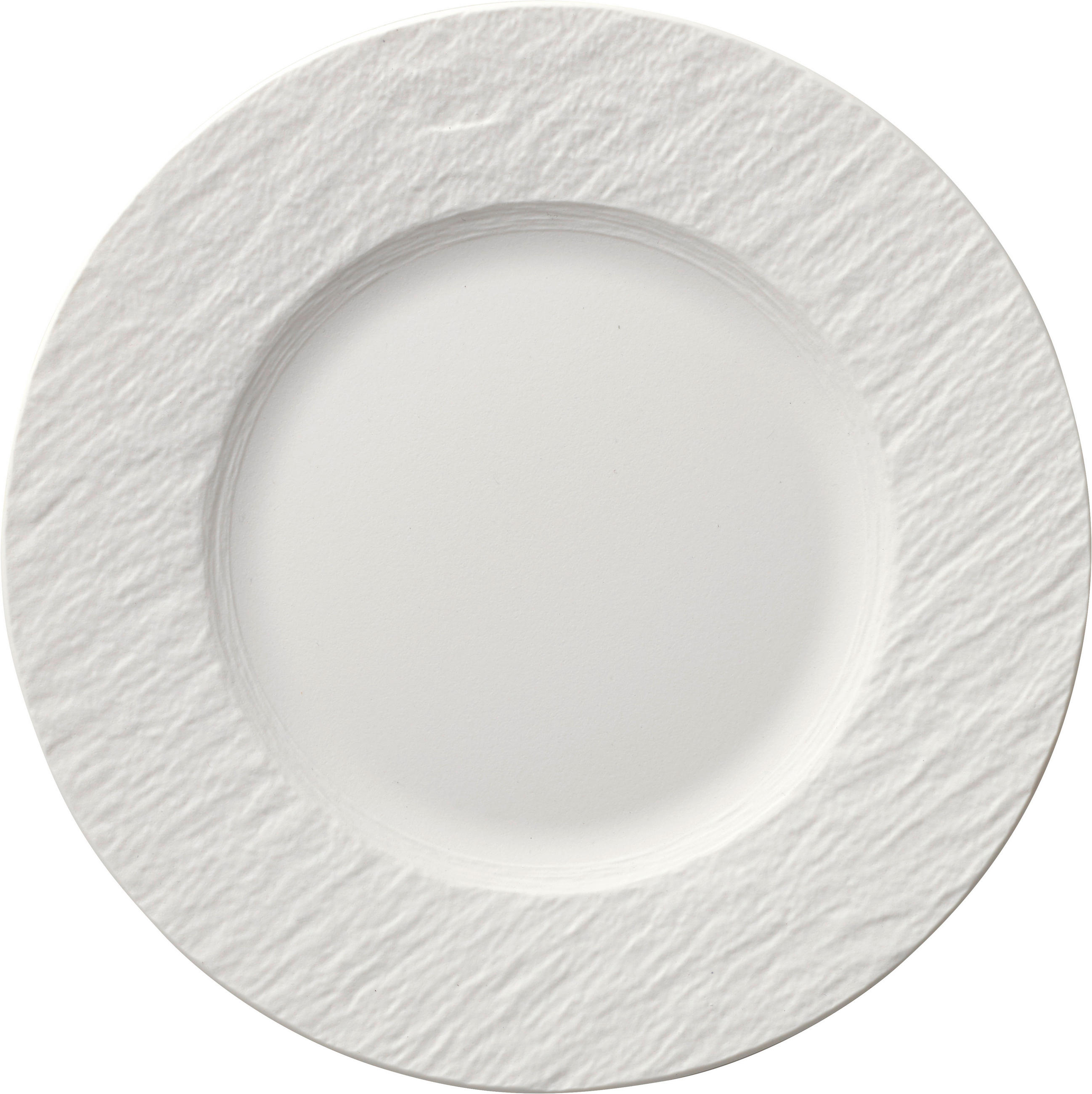FRÜHSTÜCKSTELLER Weiß 22 cm MANUFACTURE ROCK blanc  - Weiß, Design, Keramik (22cm) - Villeroy & Boch