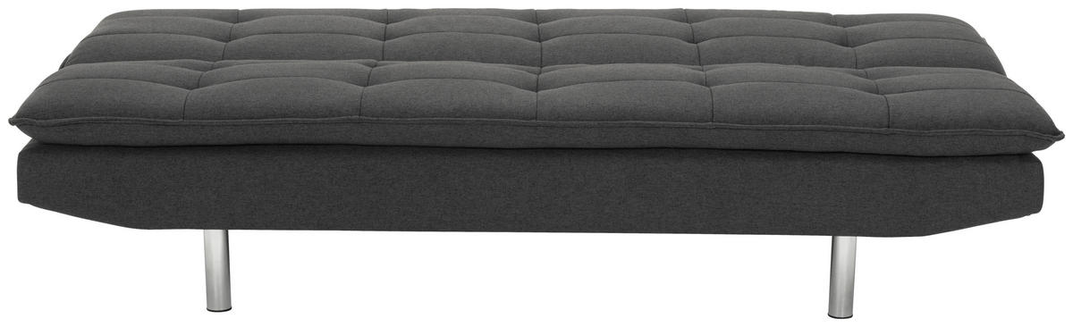 TROSJED NA RAZVLAČENJE tekstil  tamno siva    - srebrne boje/tamno siva, Basics, tekstil/metal (194/87/102cm) - MID.YOU