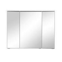 SPIEGELSCHRANK 90/72/20 cm  - Chromfarben/Weiß, MODERN, Glas/Holzwerkstoff (90/72/20cm) - Sadena