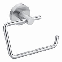 TOILETTENPAPIERHALTER - Edelstahlfarben, Basics, Metall (14/10/5cm) - Tesa