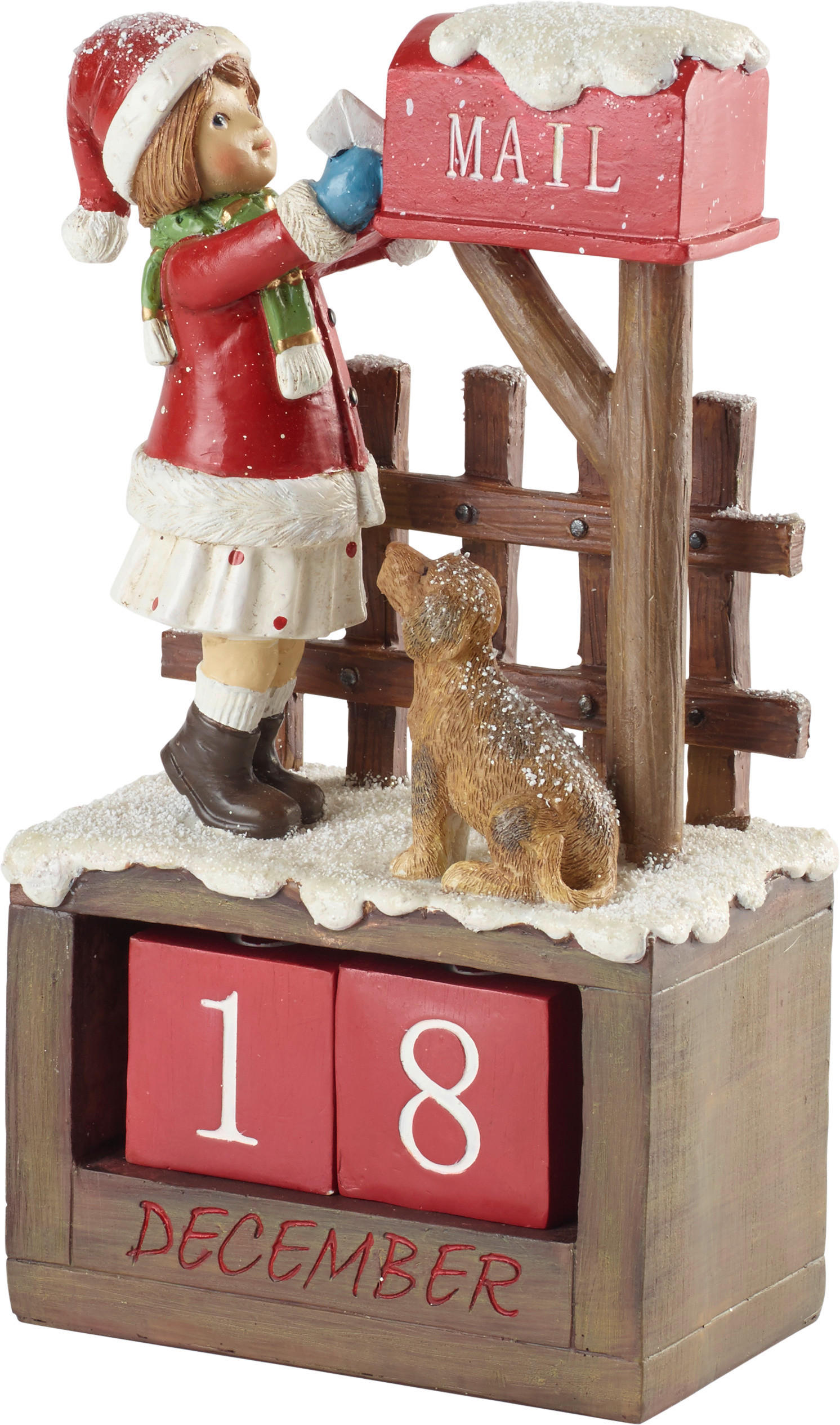 ADVENTSKI KALENDAR - višebojno, Basics, plastika (12,5/8cm) - Villeroy & Boch