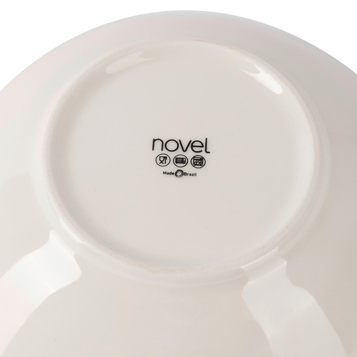 SERVICIU DE MASĂ 18 piese  - roz aprins/alb, Lifestyle, ceramică - Novel