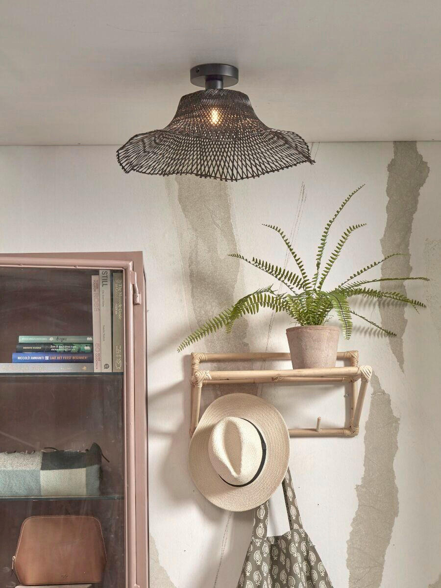 TAKLAMPA GOOD&MOJO 50/50/15 cm - svart, Trend (50/50/15cm) - Good & Mojo