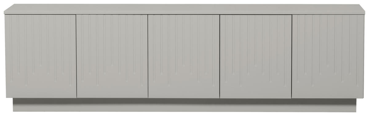 LOWBOARD Pencil 180/52/40 cm  in verschiedenen Holzdekoren erhältlich, stehend  - Hellgrau, Design, Holz (180/52/40cm) - Livetastic