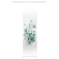 FLÄCHENVORHANG   blickdicht  60/245 cm   - Salbeigrün/Weiß, Natur, Textil (60/245cm)