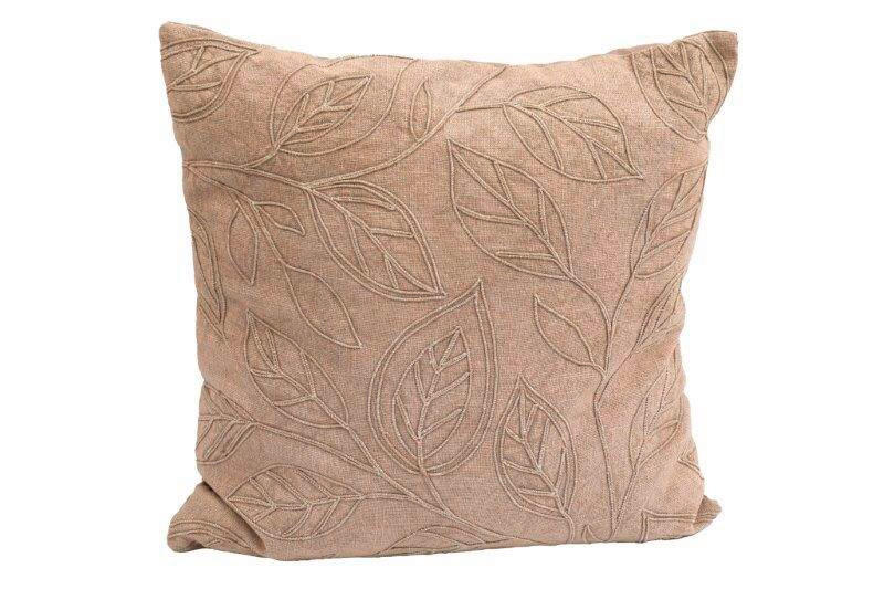 PERNĂ CANAPEA 45/45 cm  - maro deschis, Basics, textil (45/45cm)