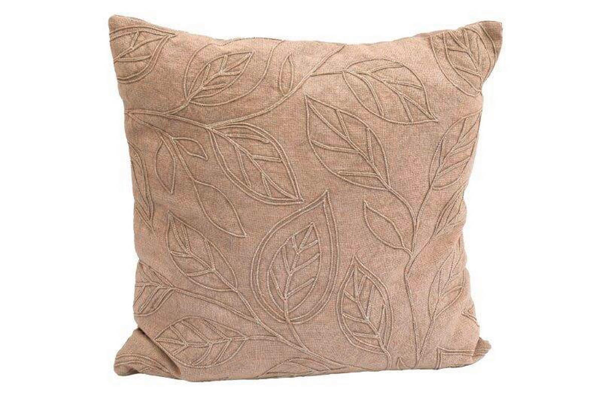 PERNĂ CANAPEA 45/45 cm  - maro deschis, Basics, textil (45/45cm)
