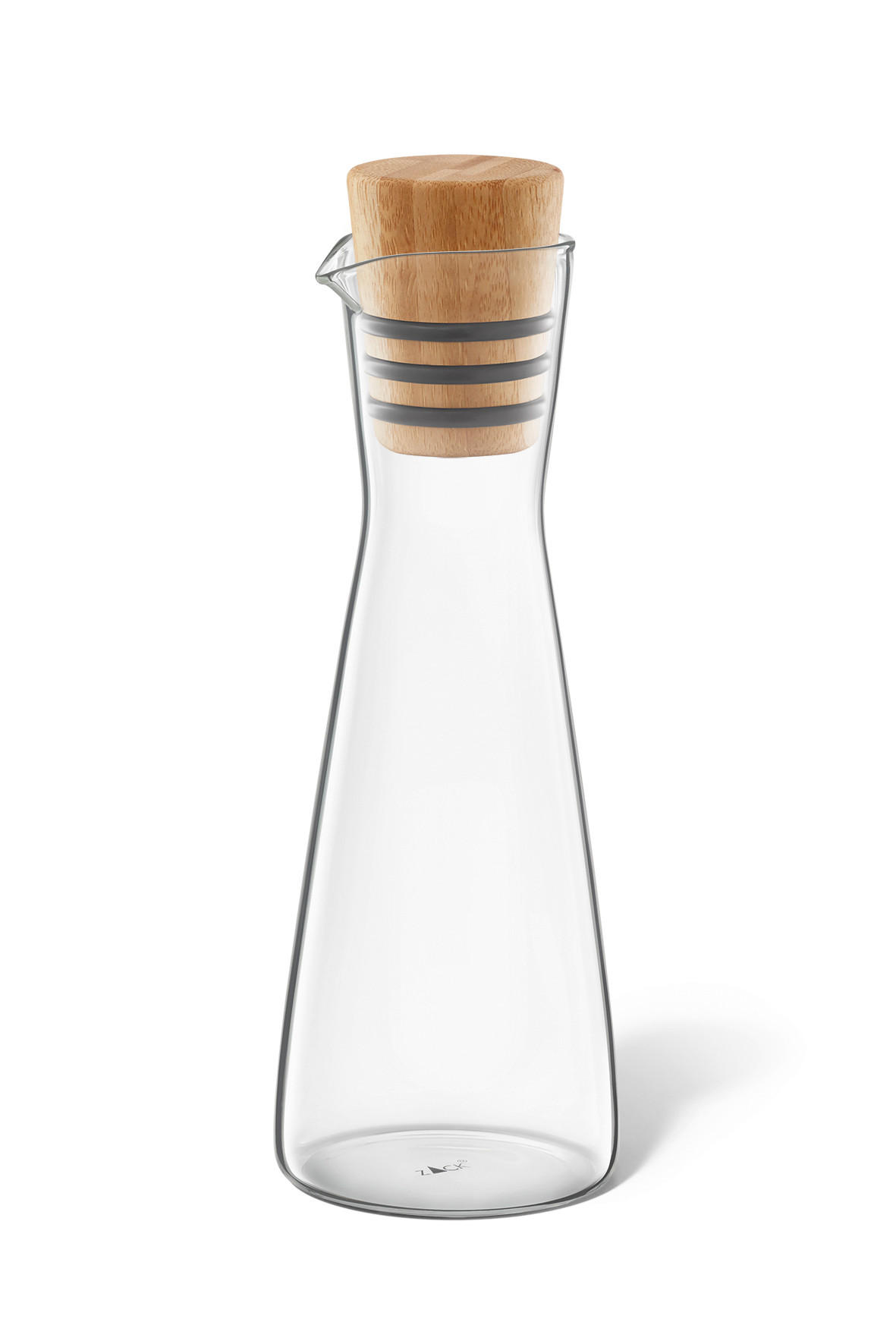 ESSIG-/ÖLFLASCHE - Klar, KONVENTIONELL, Glas (7/20,5cm) - Zack
