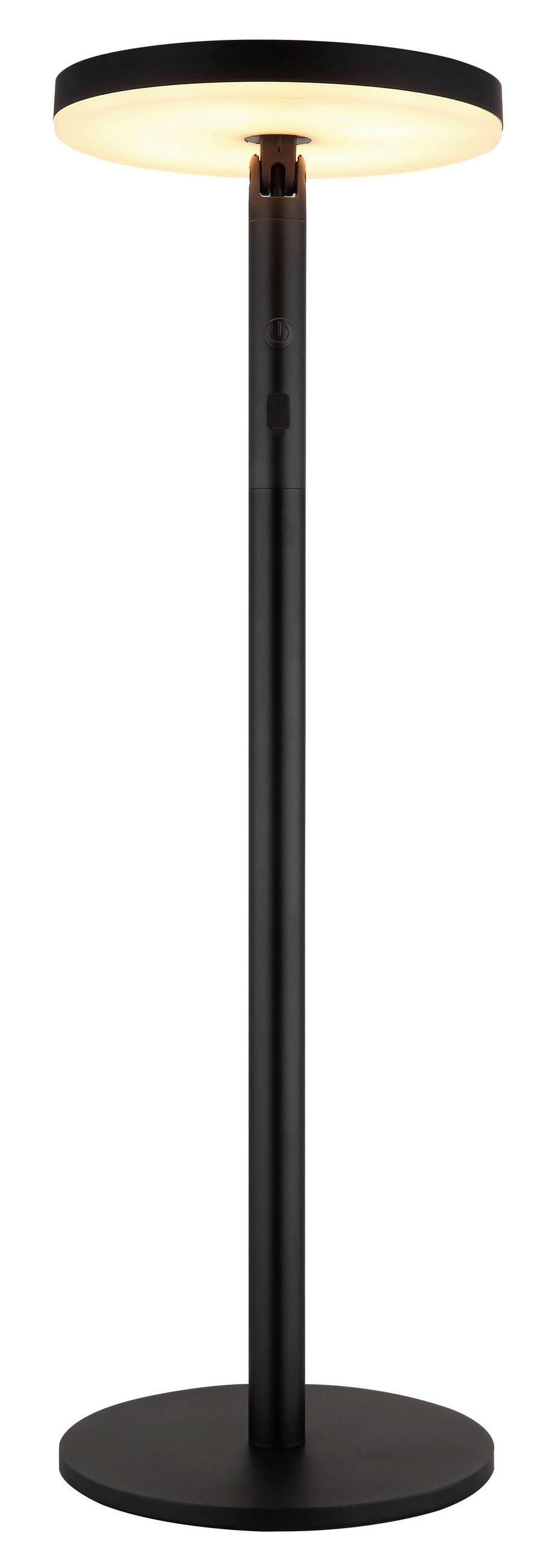 SOLÁRNÍ SVÍTIDLO 23/145 cm - šedá/černá, Design, kov/plast (23/145cm) - Globo