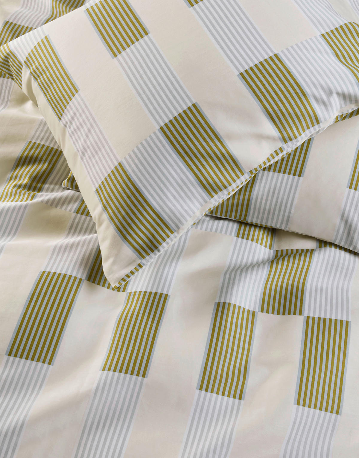 BETTWÄSCHE Sverre Satin 155/220 cm  - Grün, KONVENTIONELL, Textil (155/220cm) - Marc O'Polo