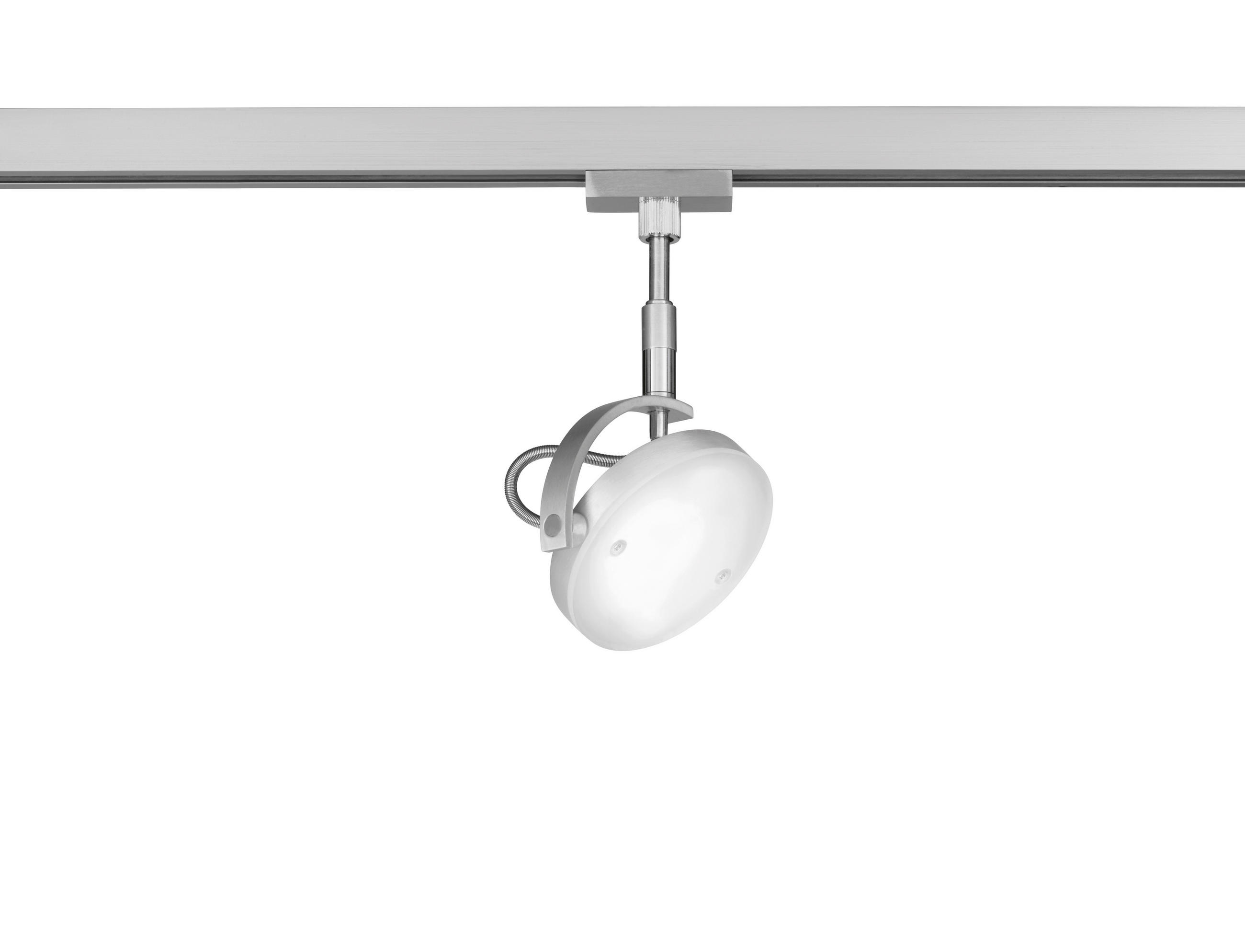 SCHIENENSYSTEM   - Nickelfarben, Design, Metall (2,5/9,7cm) - Fischer & Honsel