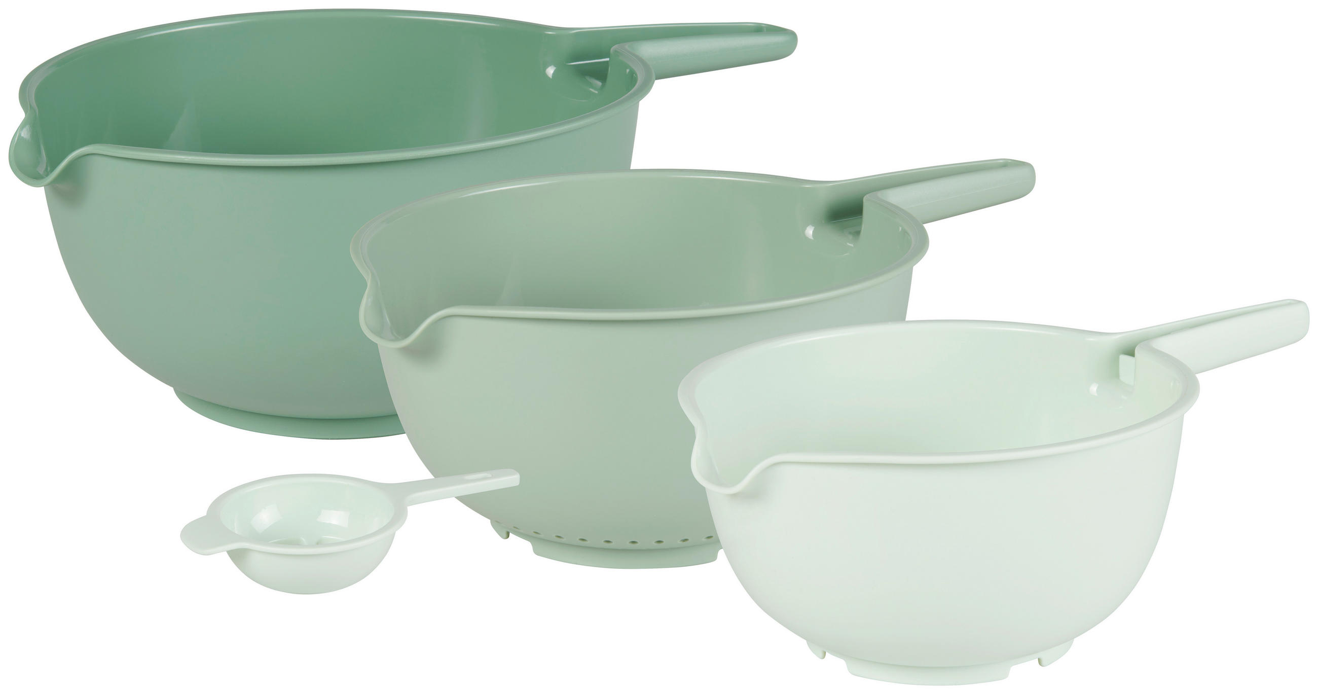 SCHÜSSELSET 4-teilig  - Multicolor, Basics, Kunststoff - Homeware Profession.