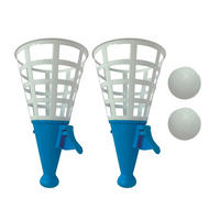 OUTDOORSPIEL XXL Fangballspiel  - Blau/Weiß, Basics, Kunststoff (20/34/20cm) - alldoro