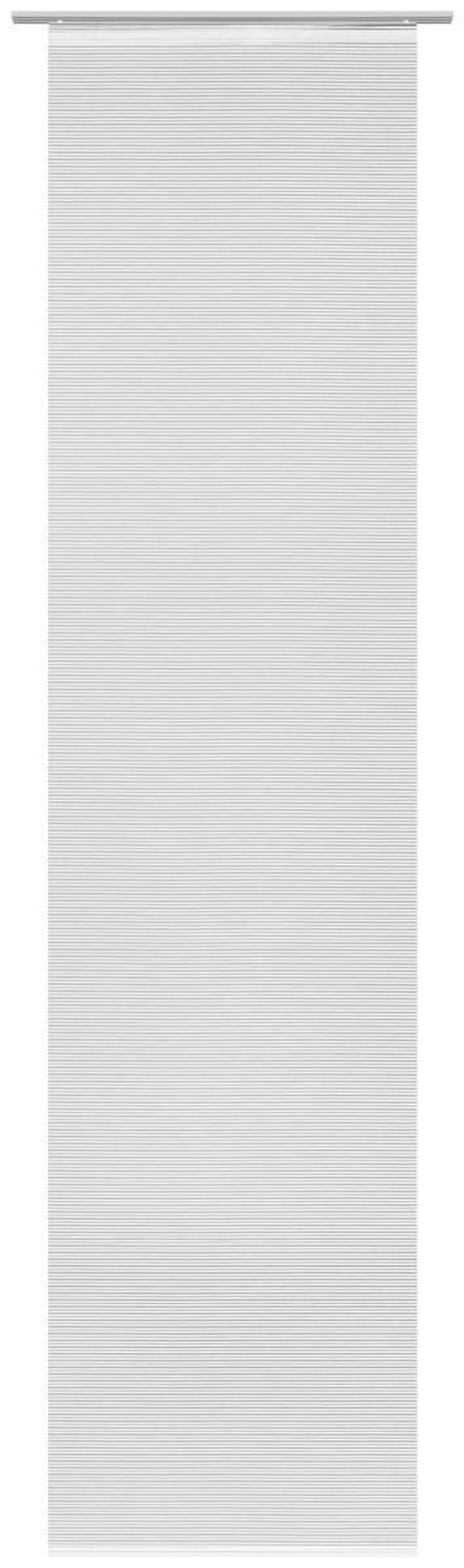 FLÄCHENVORHANG   halbtransparent   60/245 cm  - Weiß, Basics, Textil (60/245cm) - Boxxx