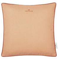 KISSENHÜLLE Dove Signature 40/40 cm  - Koralle/Orange, KONVENTIONELL, Textil (40/40cm) - Tom Tailor
