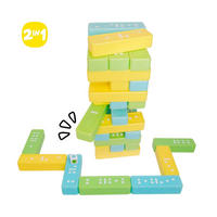 DOMINO - Türkis/Gelb, Basics, Kunststoff (43cm) - alldoro