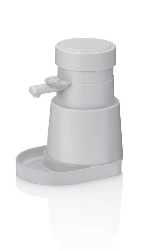 DOZATOR ZA DEZINFEKCIJU RUKU  svetlosiva  plastika  - svetlosiva, Osnovno, plastika (300ml) - Kela