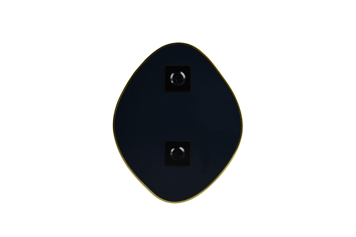 SPIEGELSET 28/22/0,4 cm    in  - Goldfarben, MODERN, Glas/Metall (28/22/0,4cm)