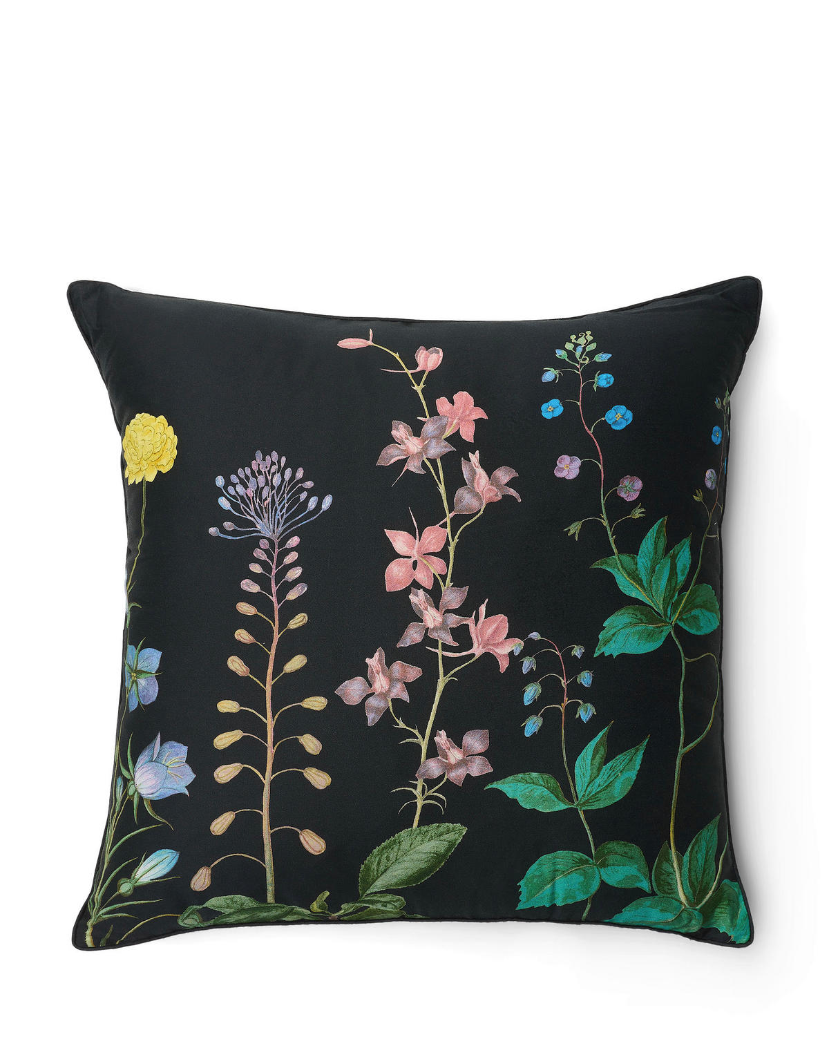 OKRASNA BLAZINA  AUGUSTINA    50/50 cm         - antracit, Konvencionalno, tekstil (50/50cm) - Essenza