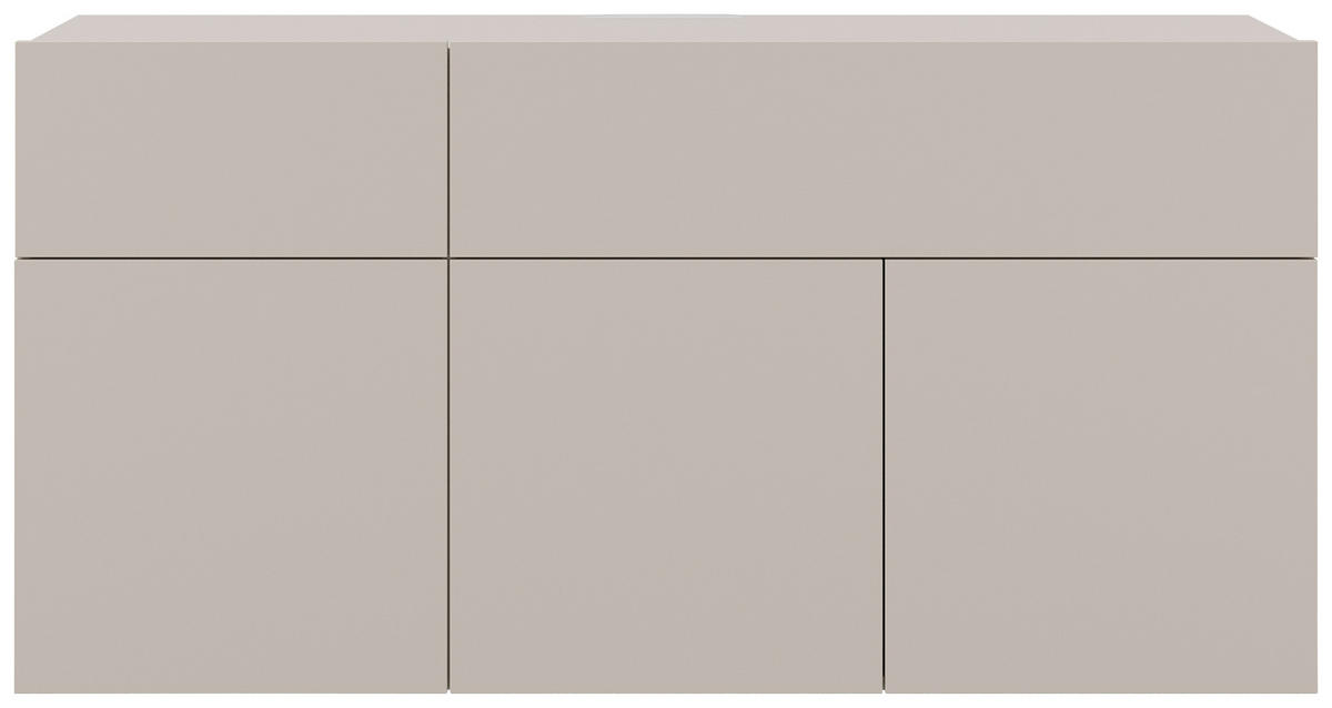 SIDEBOARD Newniq  in 150/75/42 cm  - Kaschmir, Design, Holzwerkstoff (150/75/42cm) - Hom`in