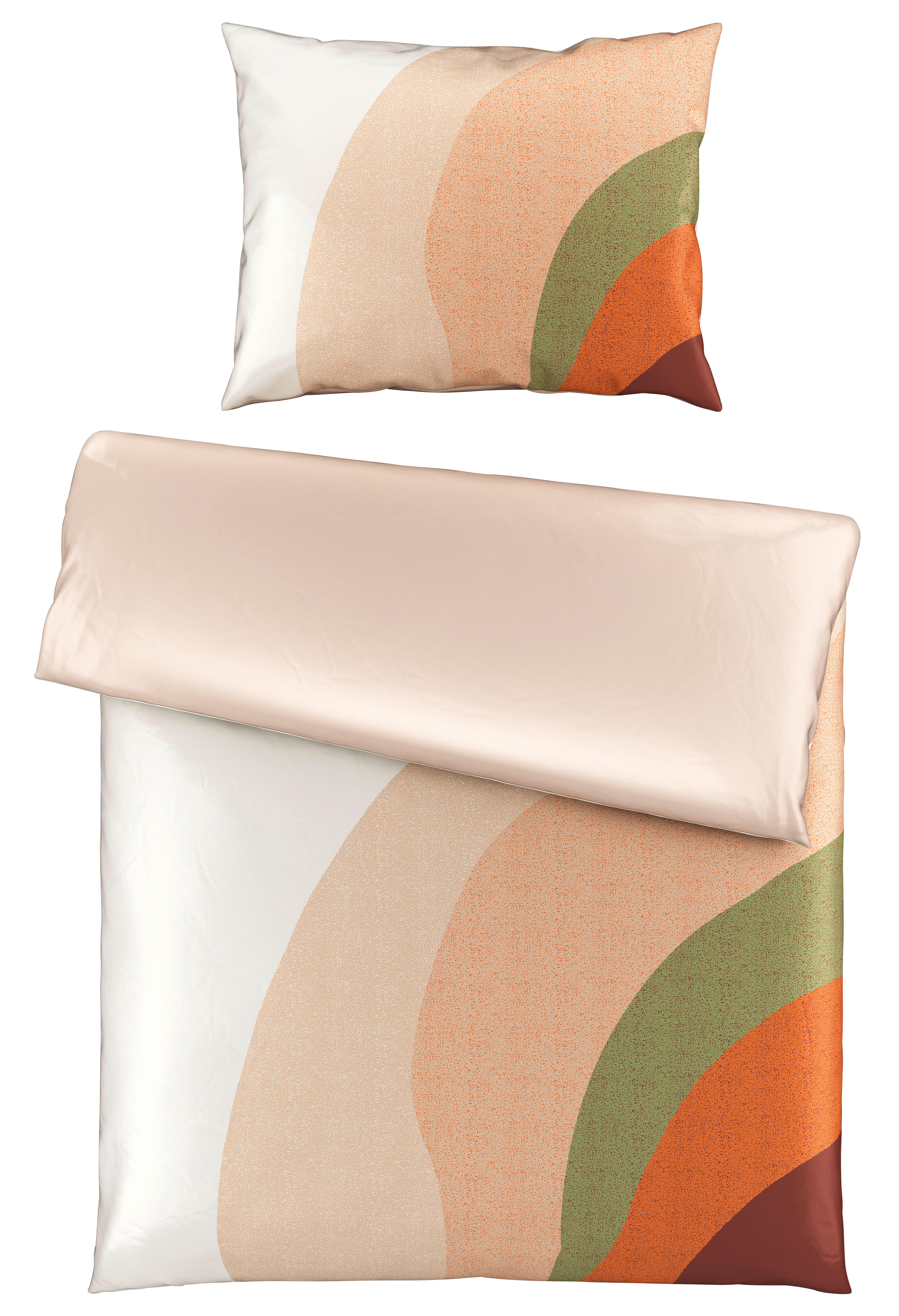 OBOUSTRANNÉ POVLEČENÍ, satén, vícebarevná, 140/200 cm - vícebarevná, Trend, textil (140/200cm) - Esposa