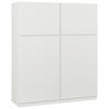 SIDEBOARD 119,5/143/40 cm  in Weiss  - Weiss, Design, Holzwerkstoff (119,5/143/40cm) - MID.YOU
