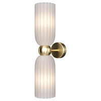 WANDLEUCHTE - Goldfarben, Glas/Metall (18/43,5/10cm) - MAYTONI