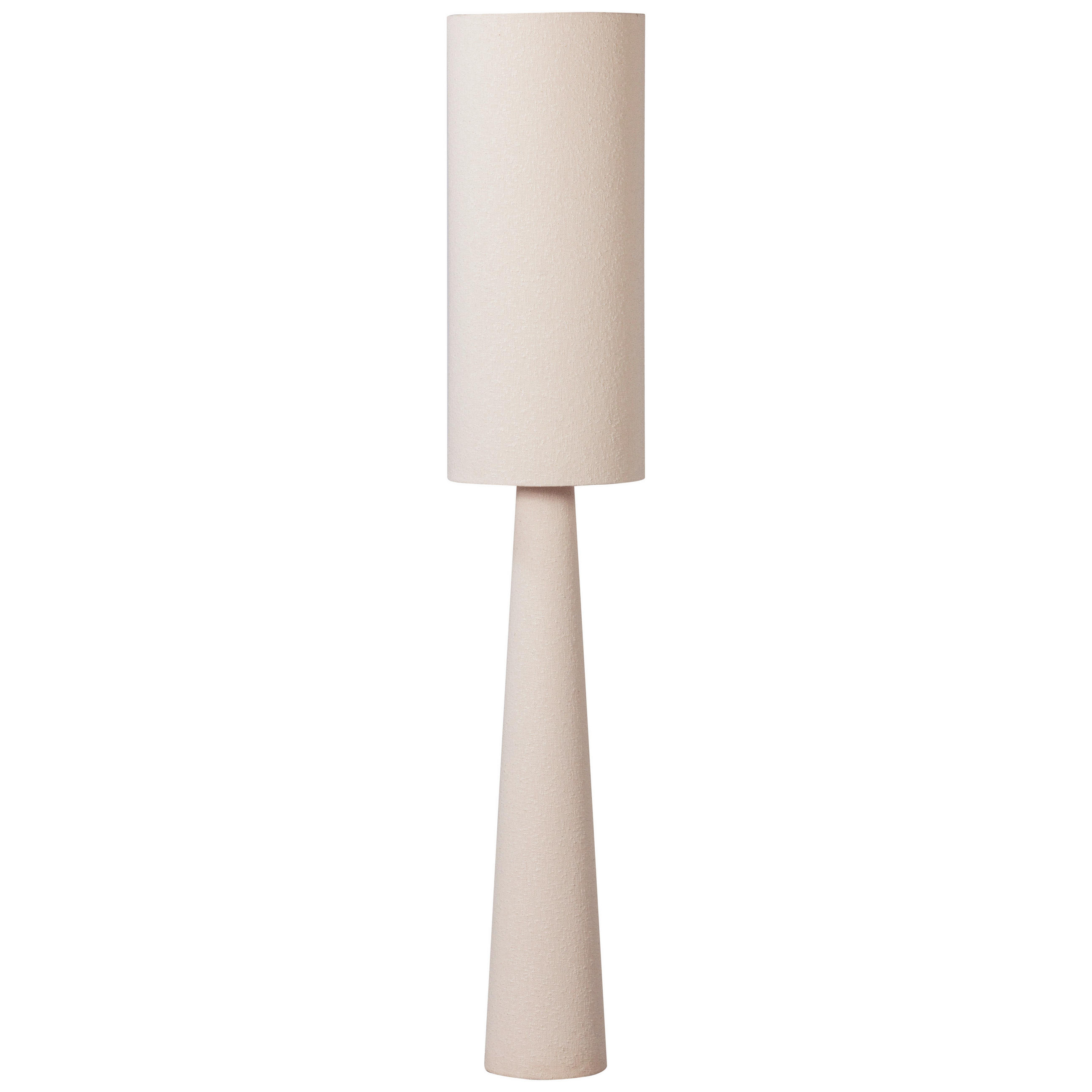 STEHLEUCHTE Loft 35/187/35 cm  - Naturfarben, Basics, Textil (35/187/35cm) - Collet's Monde