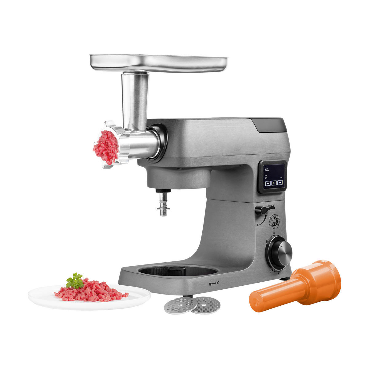 FLEISCHWOLF   - Orange, Basics, Kunststoff/Metall (22,7/14,3/24,5cm) - CHEF CUISINE