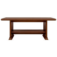 Măsuță De Cafea din material pe bază de lemn,  - castaniu, Design, material pe bază de lemn (65/51,5/130cm) - Cantus