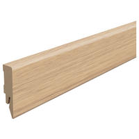 SOCKELLEISTE Eiche hellbraun Hellbraun  - Hellbraun, KONVENTIONELL, Holzwerkstoff (240/1.4/5.8cm) - Egger Holzwerkstoffe