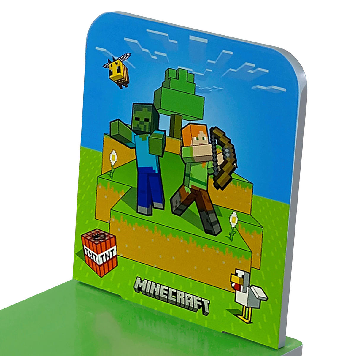 OTROŠKA SEDEŽNA GARNITURA  MINECRAFT        večbarvno  - večbarvno, Moderno, leseni material/les (60kg) - Minecraft