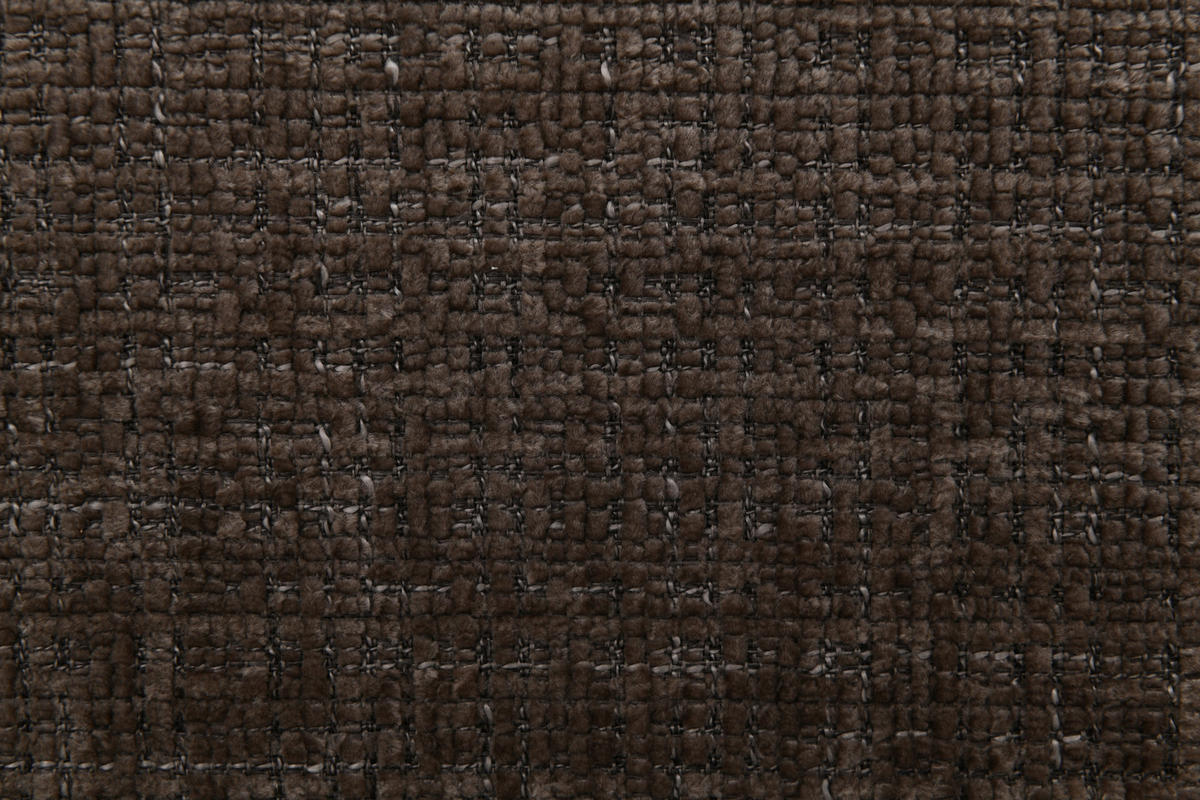 ARMLEHNSTUHL   Chenille  Braun, Walnussfarben  - Walnussfarben/Braun, MODERN, Holz/Textil (56/77/58cm) - Livetastic