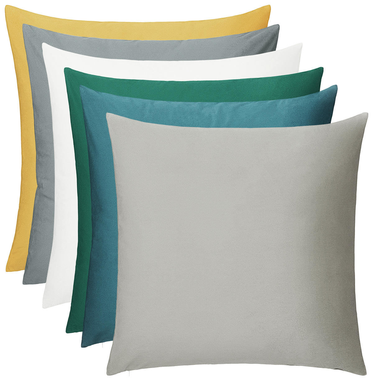 ZIERKISSEN  40/40 cm   - Gelb, Basics, Textil (40/40cm) - Novel