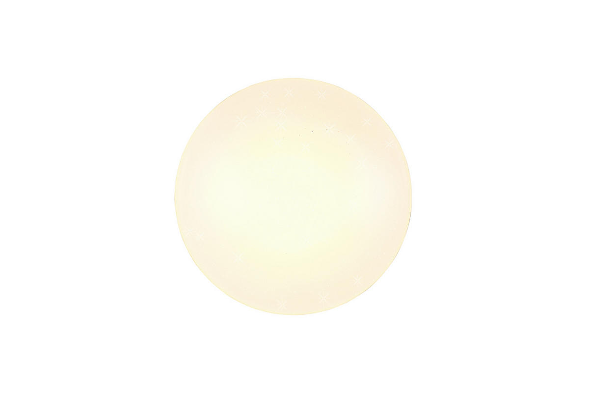 LED-DECKENLEUCHTE 37/8,5 cm   - Weiß, KONVENTIONELL, Kunststoff (37/8,5cm)