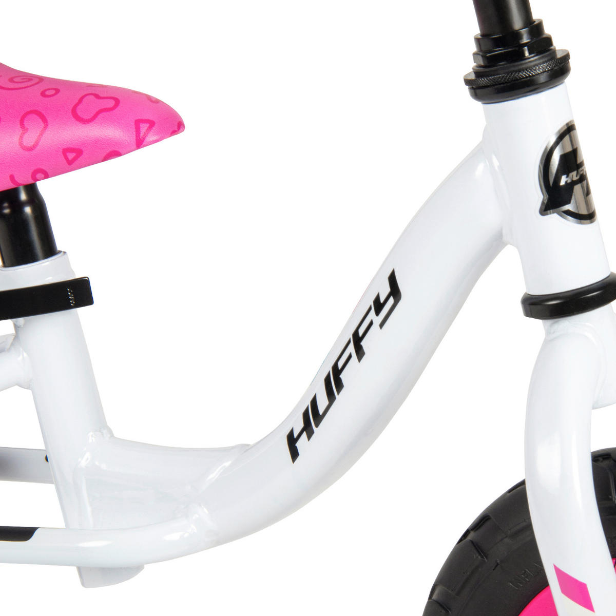 KINDERFAHRRAD 10 Zoll  - Weiß, Basics, Metall (47/55/75cm)