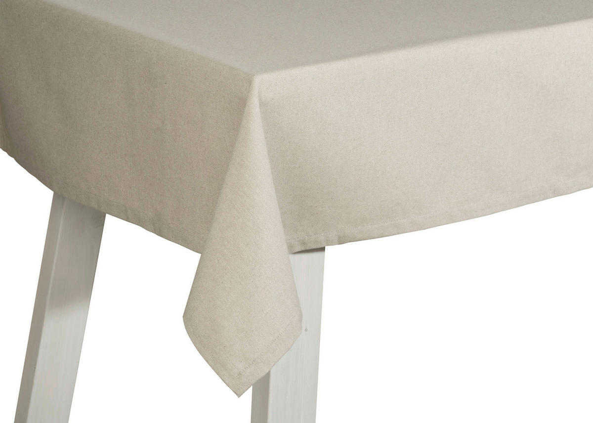 TISCHDECKE Textil Beige 150/250 cm  - Beige, Basics, Textil (150/250cm) - Pichler