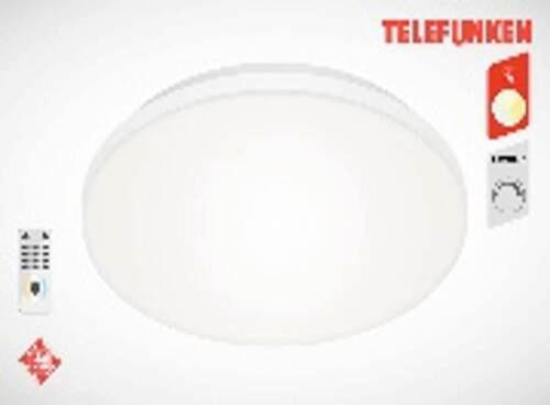 LED-DECKENLEUCHTE 30/7 cm   - Weiß, Design, Kunststoff/Metall (30/7cm)