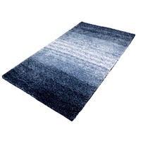 BADTEPPICH Blau 70 /120 cm  - Blau, Konventionell, Kunststoff/Textil (70 /120cm) - Kleine Wolke