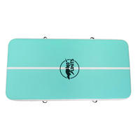 GYMNASTIKMATTE AIR MATTRESS  - Türkis/Weiß, KONVENTIONELL, Kunststoff (300/150/20cm)