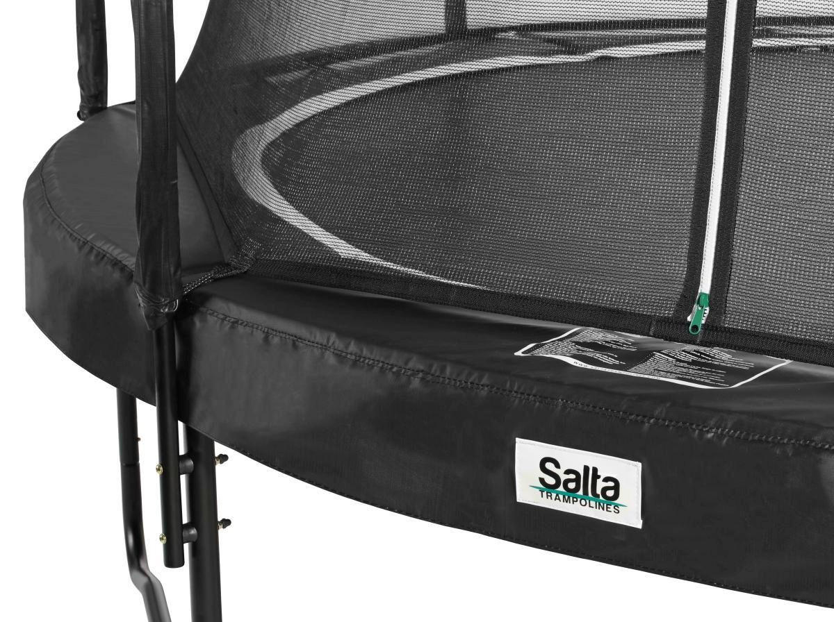 TRAMPOLIN SALTA PREMIUM 554 Salta Premium Black Edition  - KONVENTIONELL, Kunststoff/Metall (305cm) - Salta