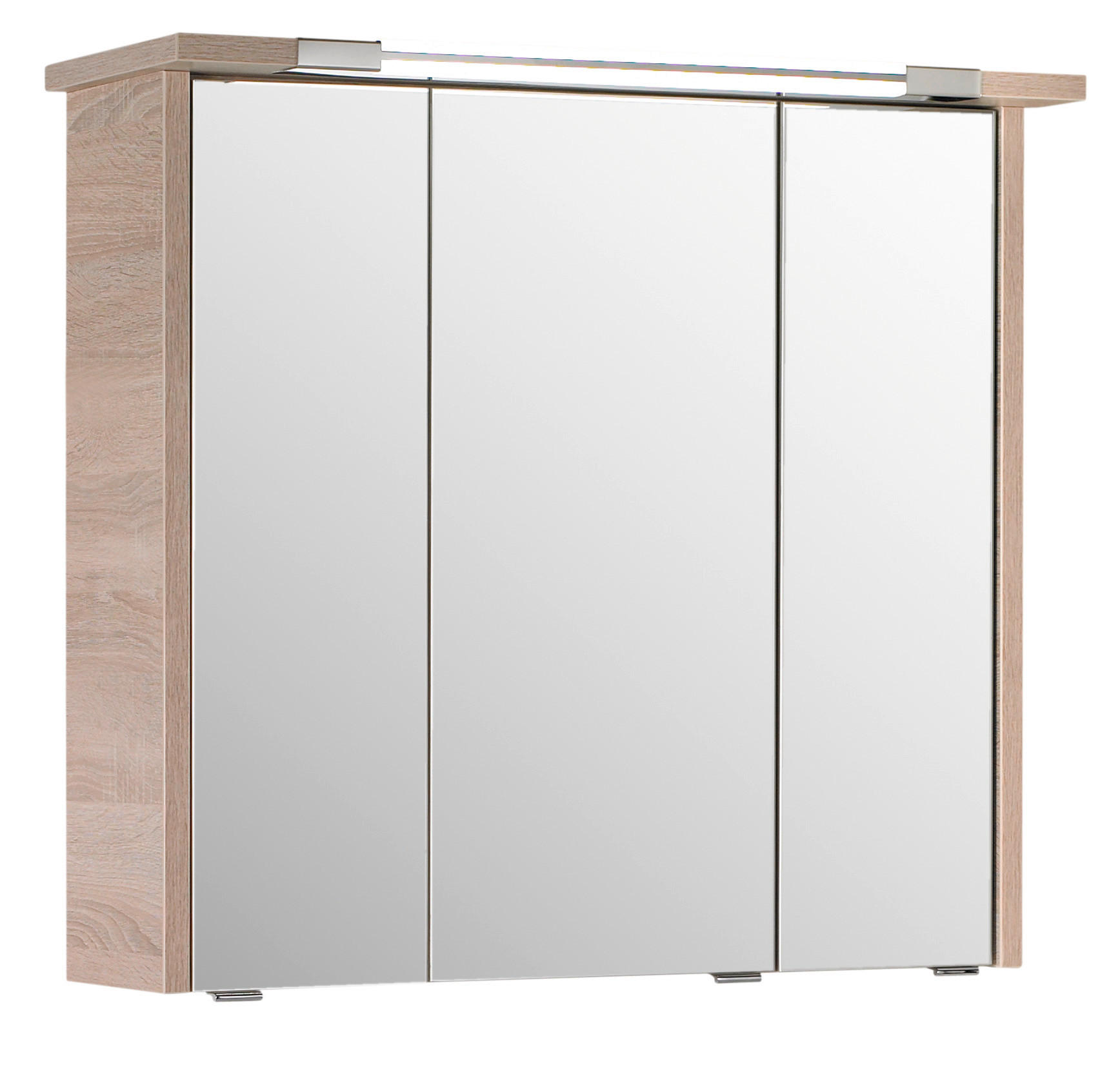 SPIEGELSCHRANK 75/72/20 cm  - Eichefarben, Design, Glas/Holzwerkstoff (75/72/20cm) - Xora