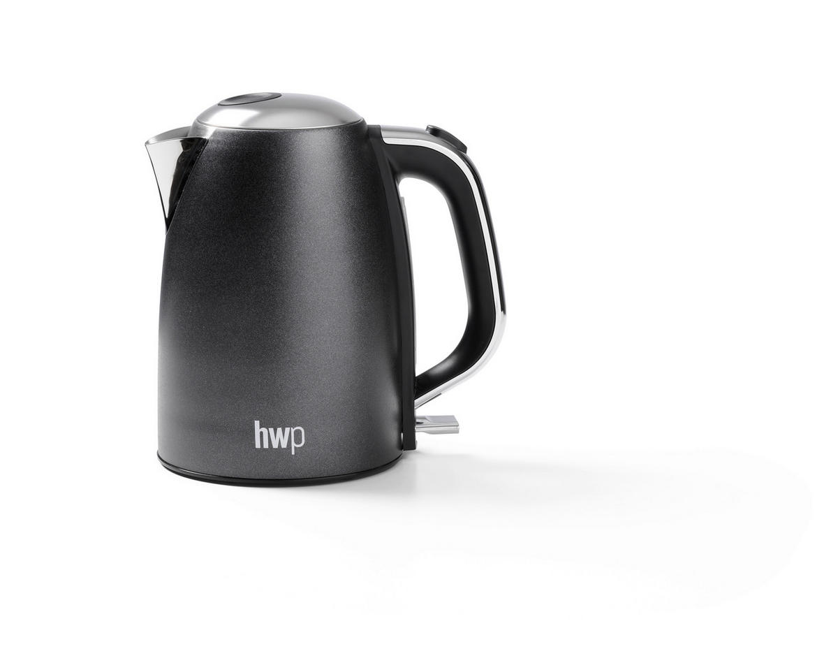 RÝCHLOVARNÁ KANVICA - tmavosivá, Konventionell, kov/plast (1,7cm) - Homeware Profession.