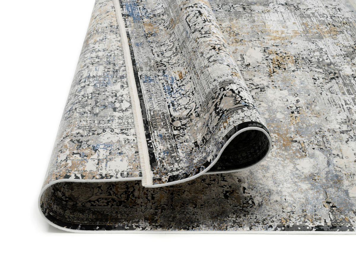 WEBTEPPICH 160/230 cm Le Mans Grau, Multicolor  - Multicolor/Grau, Design, Textil (160/230cm) - Dieter Knoll