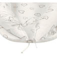 NESTCHEN  80/50/10 cm   - Weiß/Grau, Basics, Textil (80/50/10cm) - My Baby Lou